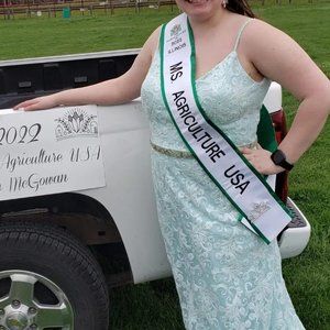 Size 20 Light blue mermaid